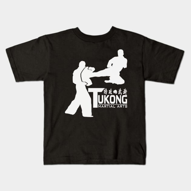 Tukong Kick! Kids T-Shirt by Tukong Austin